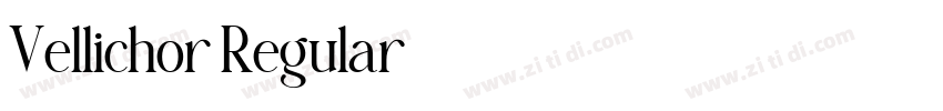 Vellichor Regular字体转换